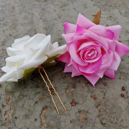 Rose Hair clip